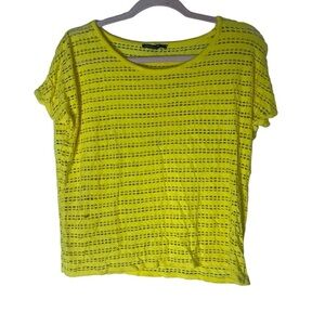 🍀 5/$25🍀 Chaus Sport Yellow‎ summer top size small
